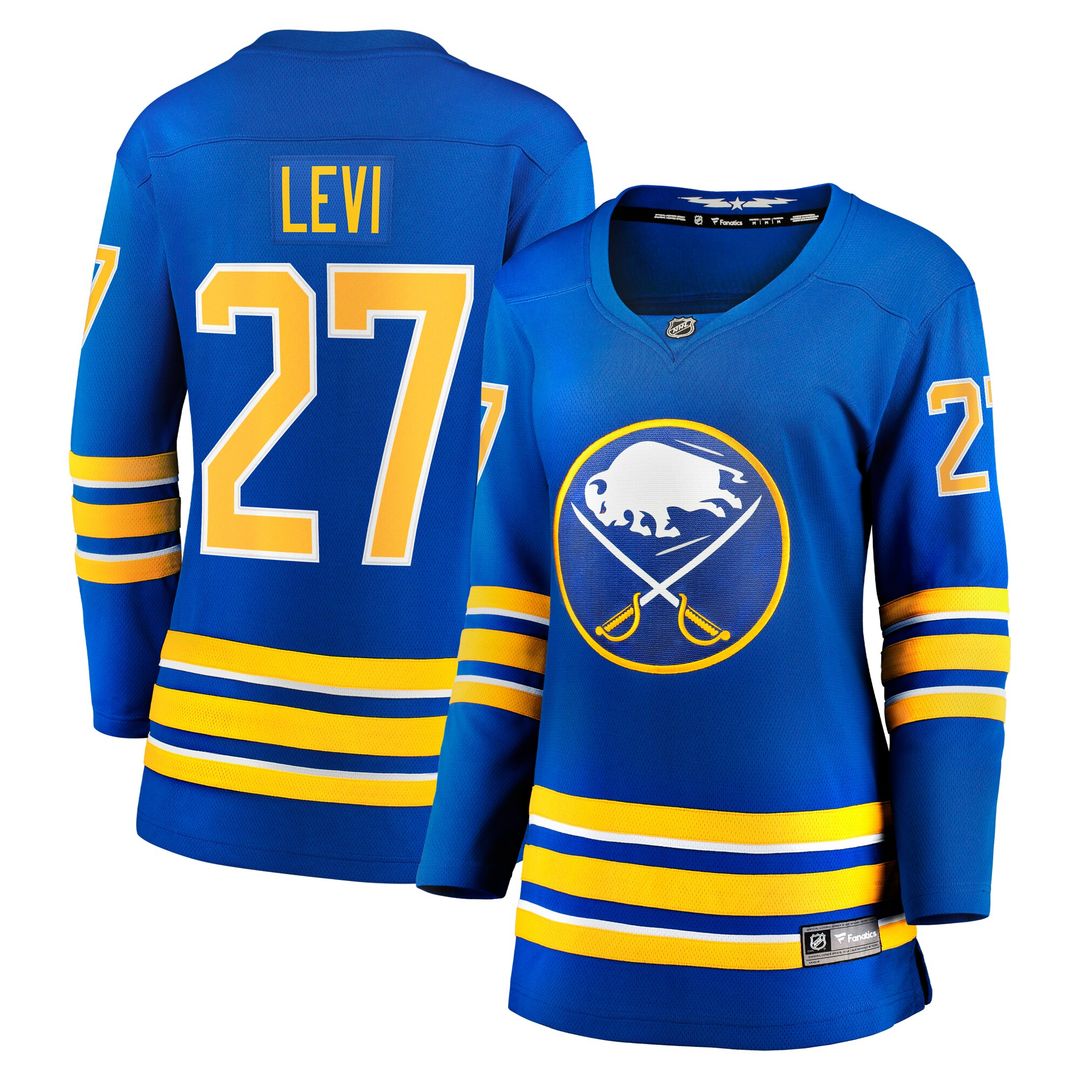 Devon Levi Buffalo Sabres Fanatics Women's Home Breakaway Player Jersey - Royal