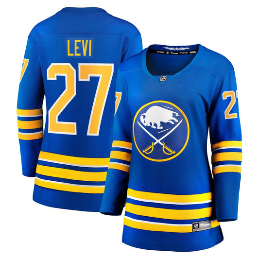 Devon Levi Buffalo Sabres Fanatics Women's Home Breakaway Player Jersey - Royal