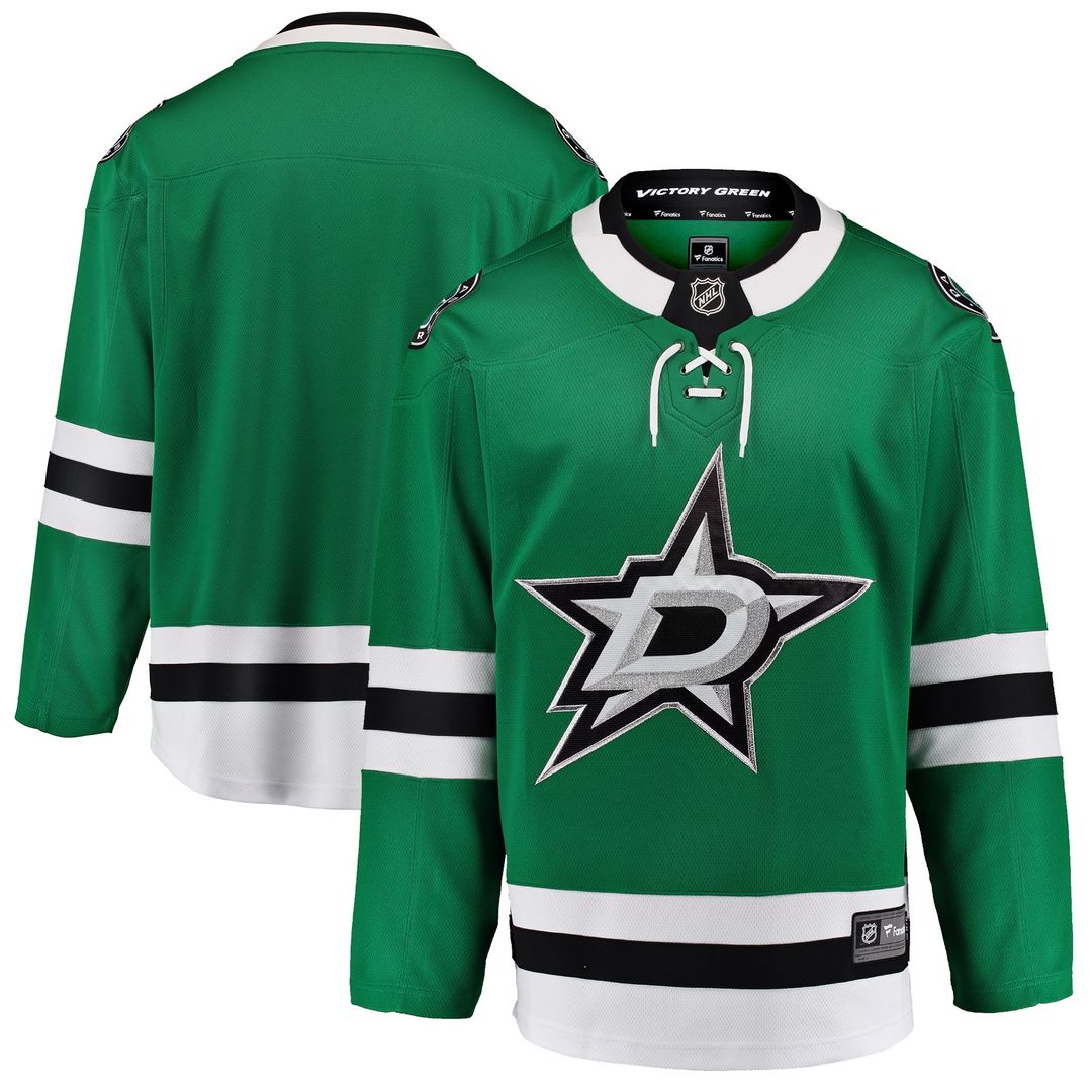 Dallas Stars Fanatics Breakaway Home Jersey - Green