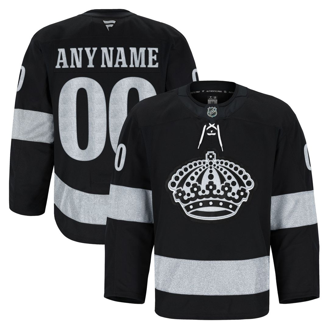 Los Angeles Kings Fanatics Alternate Authentic Pro Custom Jersey - Black