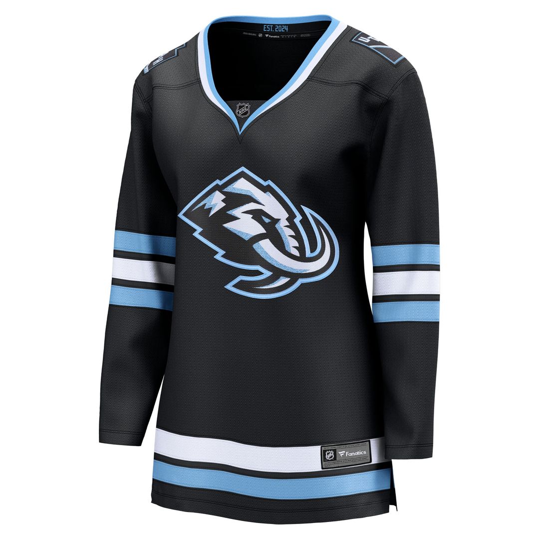 Utah Mammoth Fanatics Women's Home Breakaway Jersey - Black