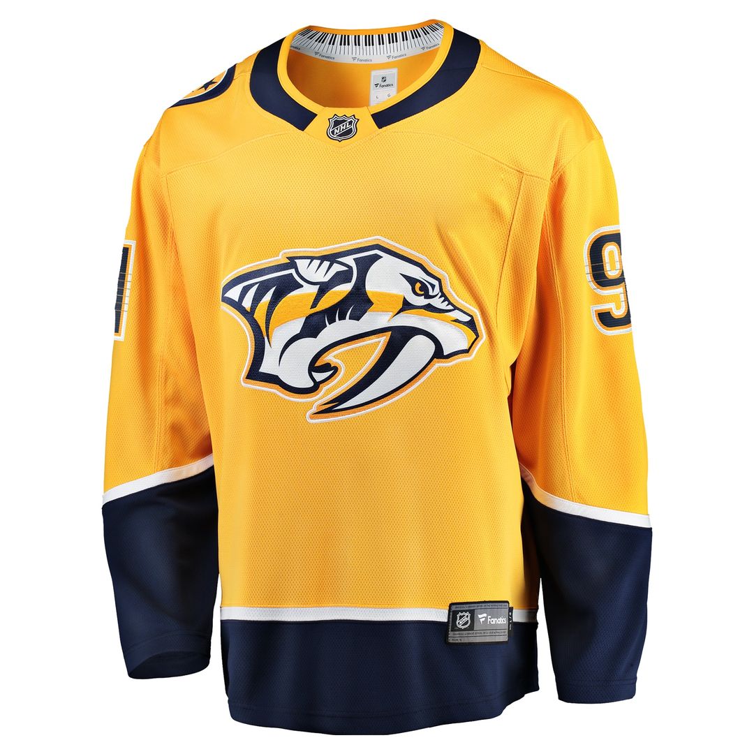 Steven Stamkos Nashville Predators Fanatics Home Premier Breakaway Player Jersey - Gold