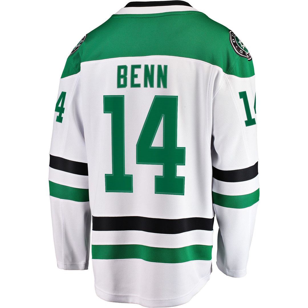 Jamie Benn Dallas Stars Fanatics Breakaway Jersey - White