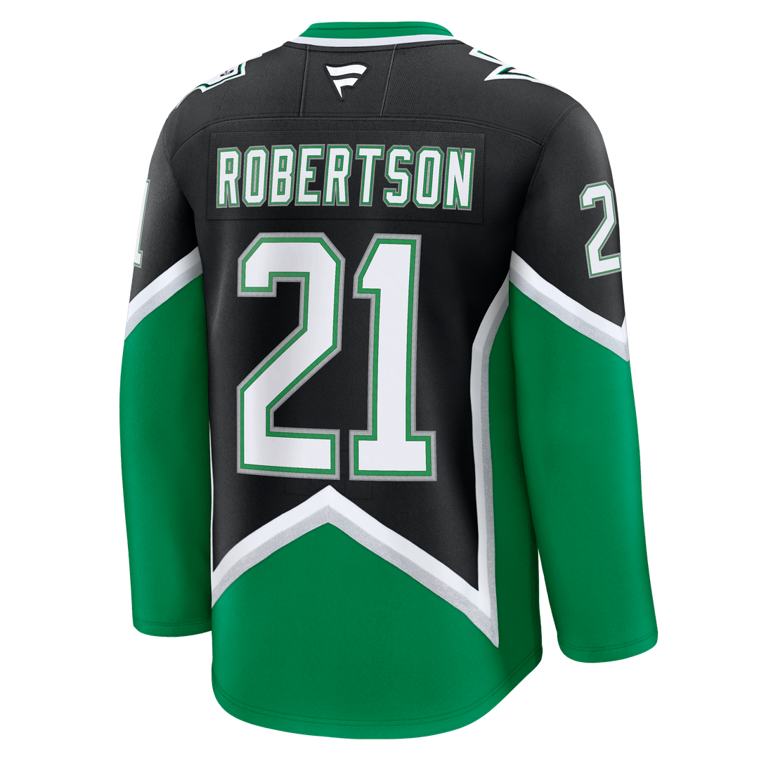 Jason Robertson Dallas Stars Fanatics Alternate Premium Jersey - Black