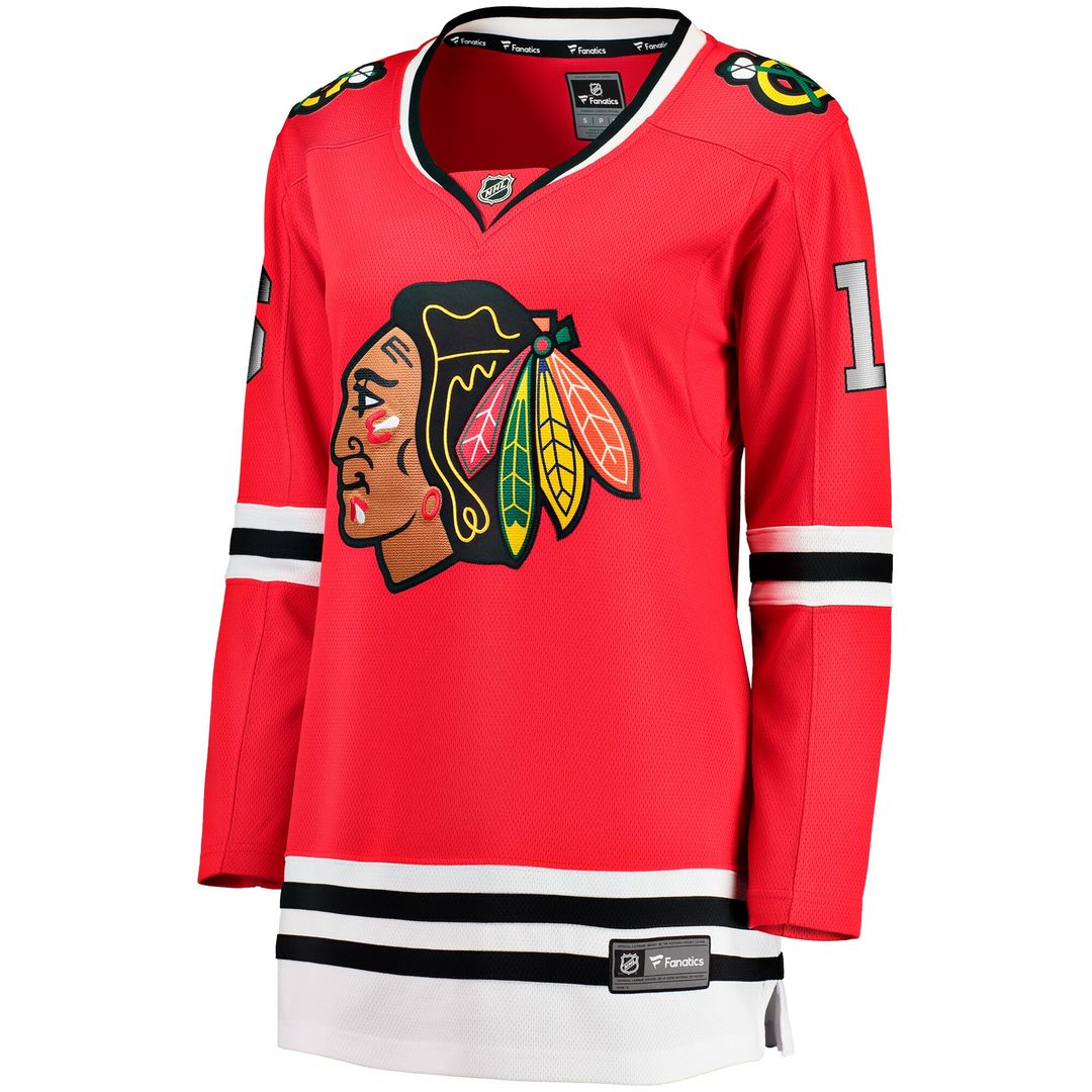 Jason Dickinson Chicago Blackhawks Fanatics Women's Home Breakaway Player Jersey - Red