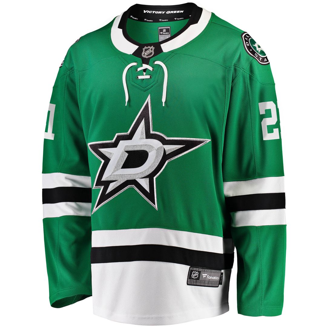 Jason Robertson Dallas Stars Fanatics Home Breakaway Replica Jersey - Kelly Green