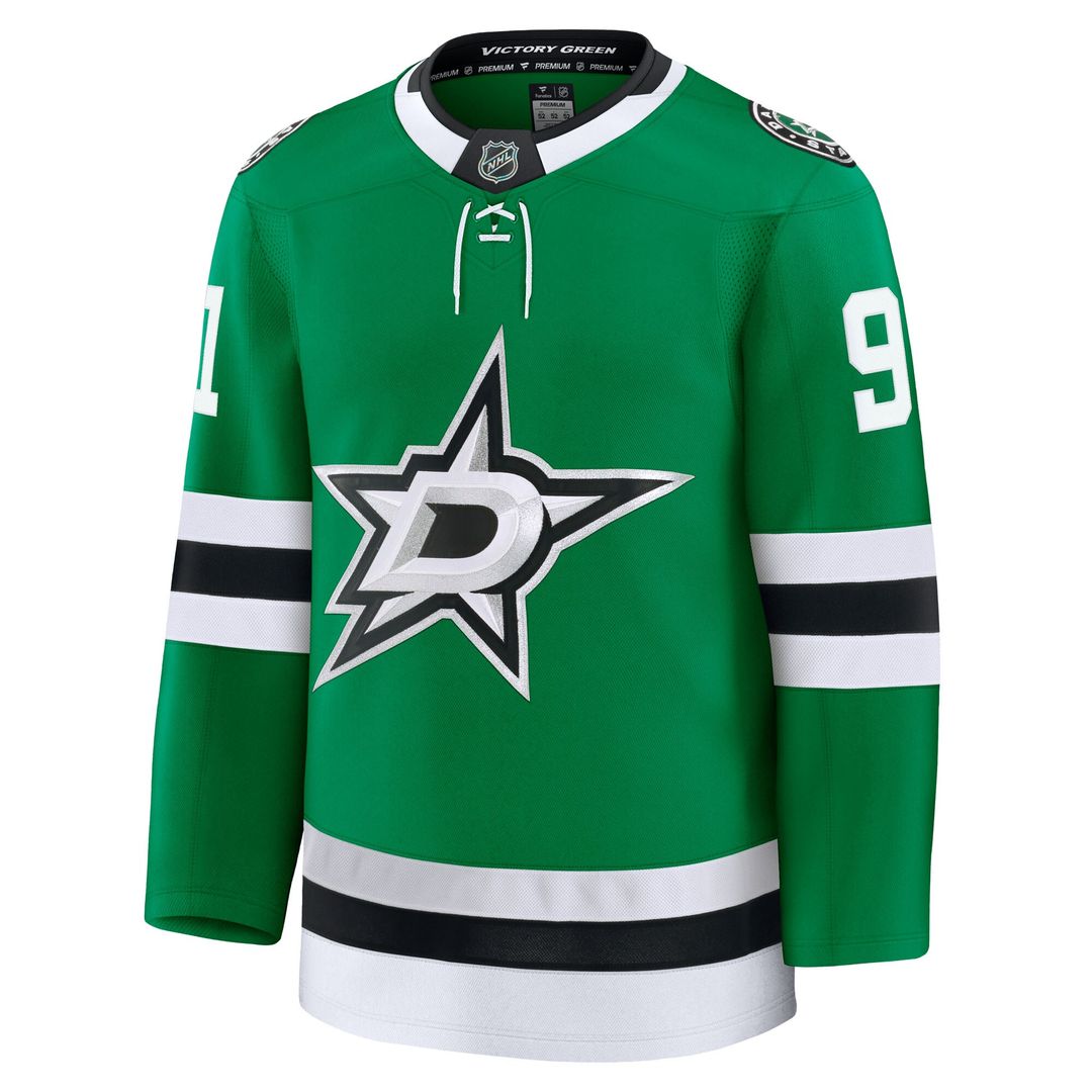 Tyler Seguin Dallas Stars Fanatics Home Premium Jersey - Kelly Green