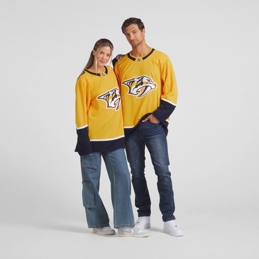Nashville Predators Fanatics Home Premium Jersey - Yellow