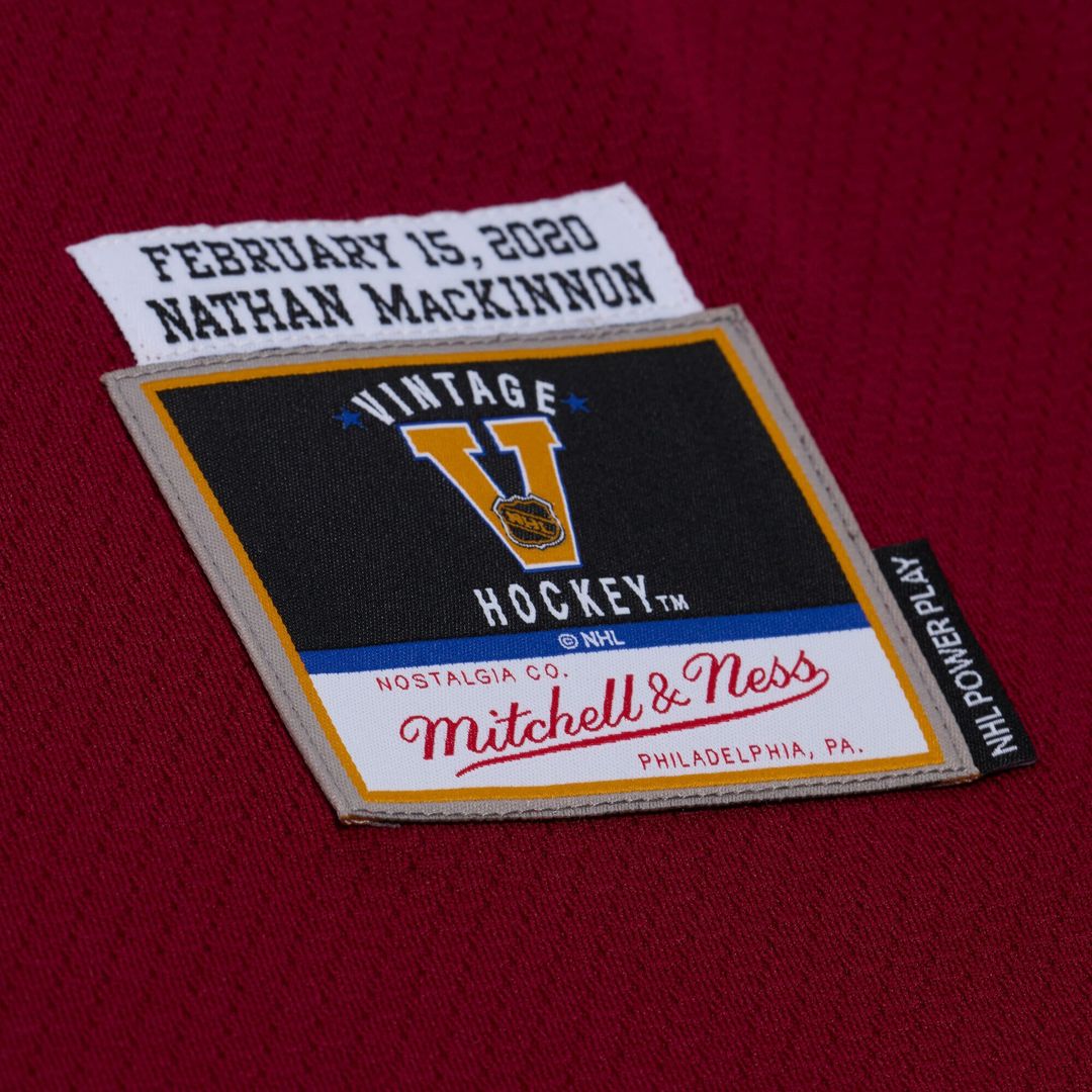 Nathan MacKinnon Colorado Avalanche Mitchell & Ness 2020 Power Play Jersey - Blue
