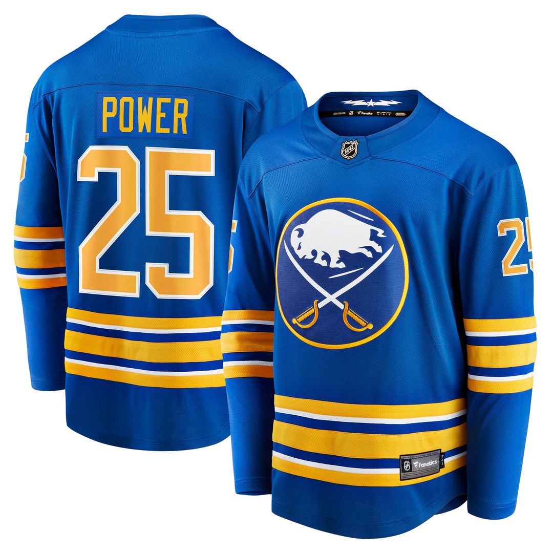 Owen Power Buffalo Sabres Fanatics Home Breakaway Player Jersey - Royal
