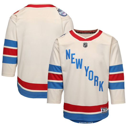 New York Rangers Outerstuff Youth 2026 NHL Winter Classic Premier Jersey - White