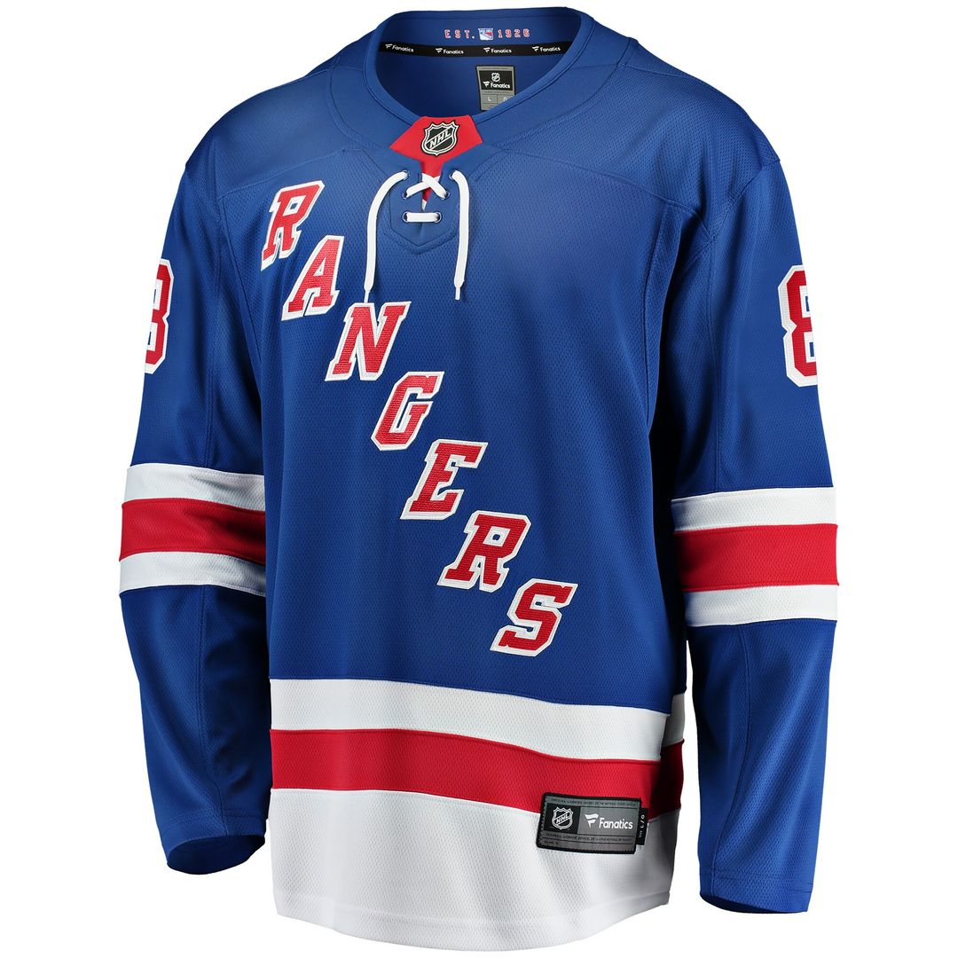 J.T. Miller New York Rangers Fanatics Home Breakaway Jersey - Blue