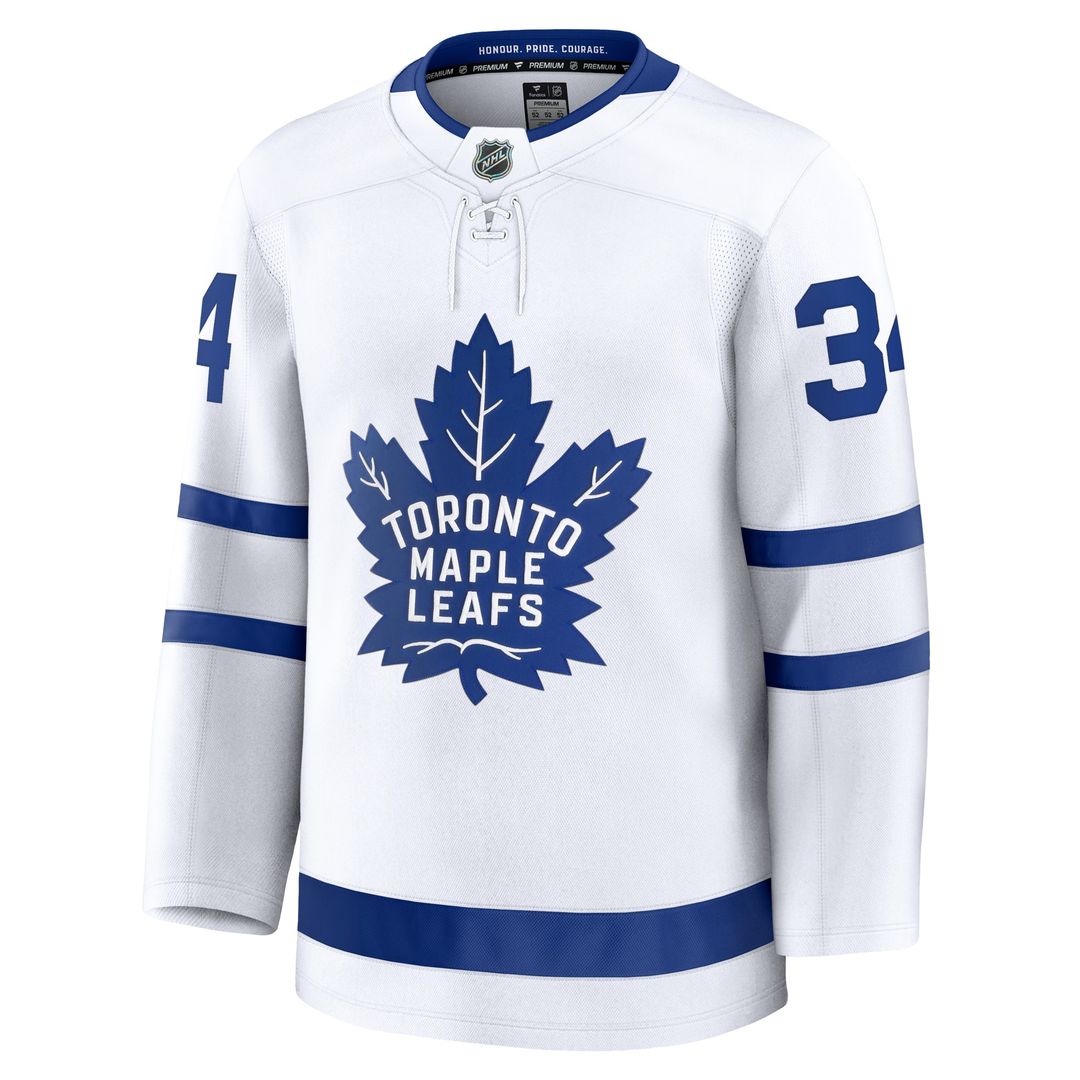 Auston Matthews Toronto Maple Leafs Fanatics Away Premium Jersey - White