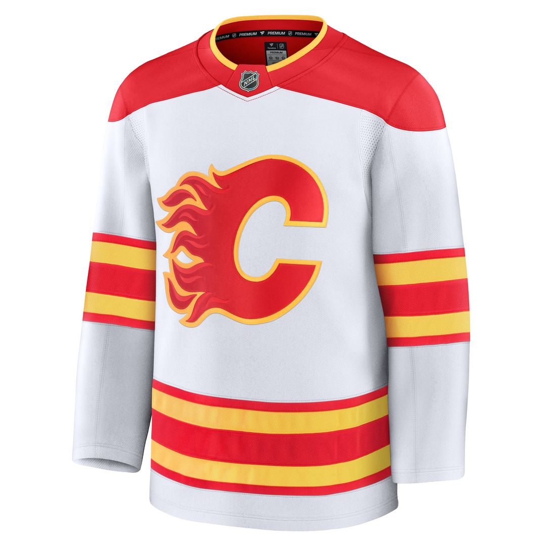 Calgary Flames Fanatics Home Premium Jersey - Red