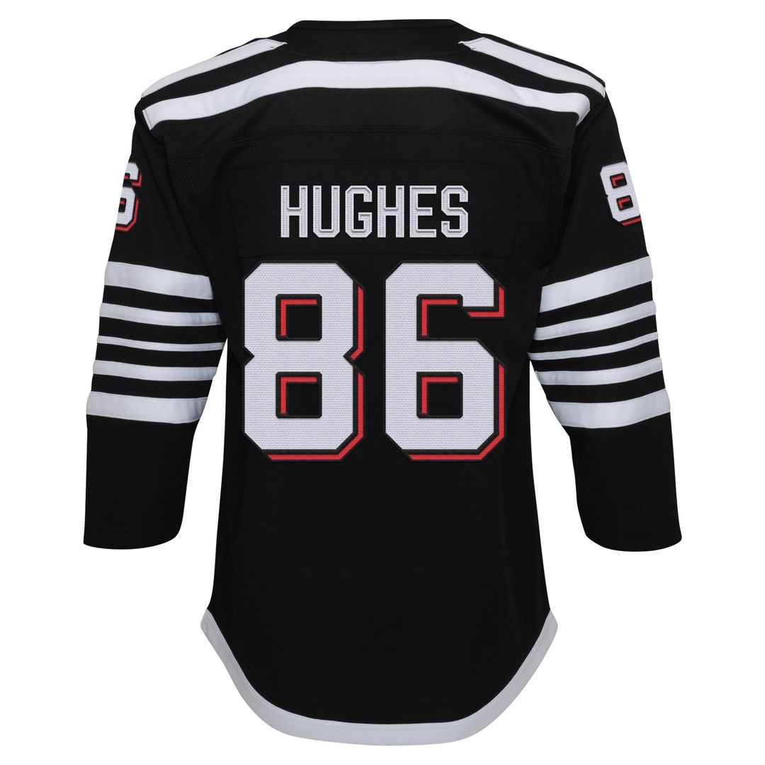 Jack Hughes New Jersey Devils Youth Home Premier Player Jersey - Red