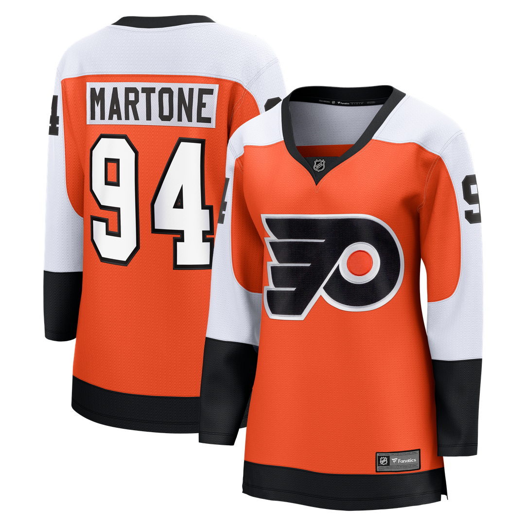 Porter Martone Philadelphia Flyers Fanatics Women's Breakaway Jersey - Orange