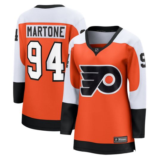 Porter Martone Philadelphia Flyers Fanatics Women's Breakaway Jersey - Orange