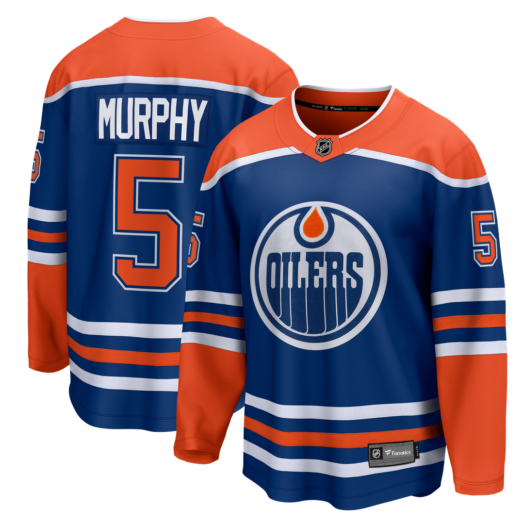 Connor Murphy Edmonton Oilers Fanatics Home Breakaway Jersey - Royal