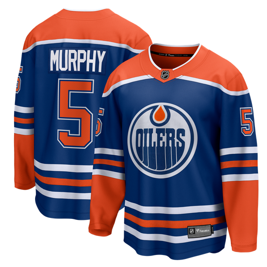 Connor Murphy Edmonton Oilers Fanatics Home Breakaway Jersey - Royal