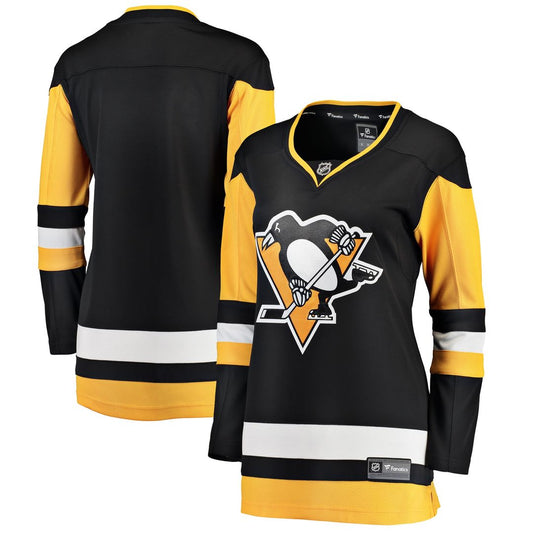 Pittsburgh Penguins Fanatics Women's Home Breakaway Jersey - Black