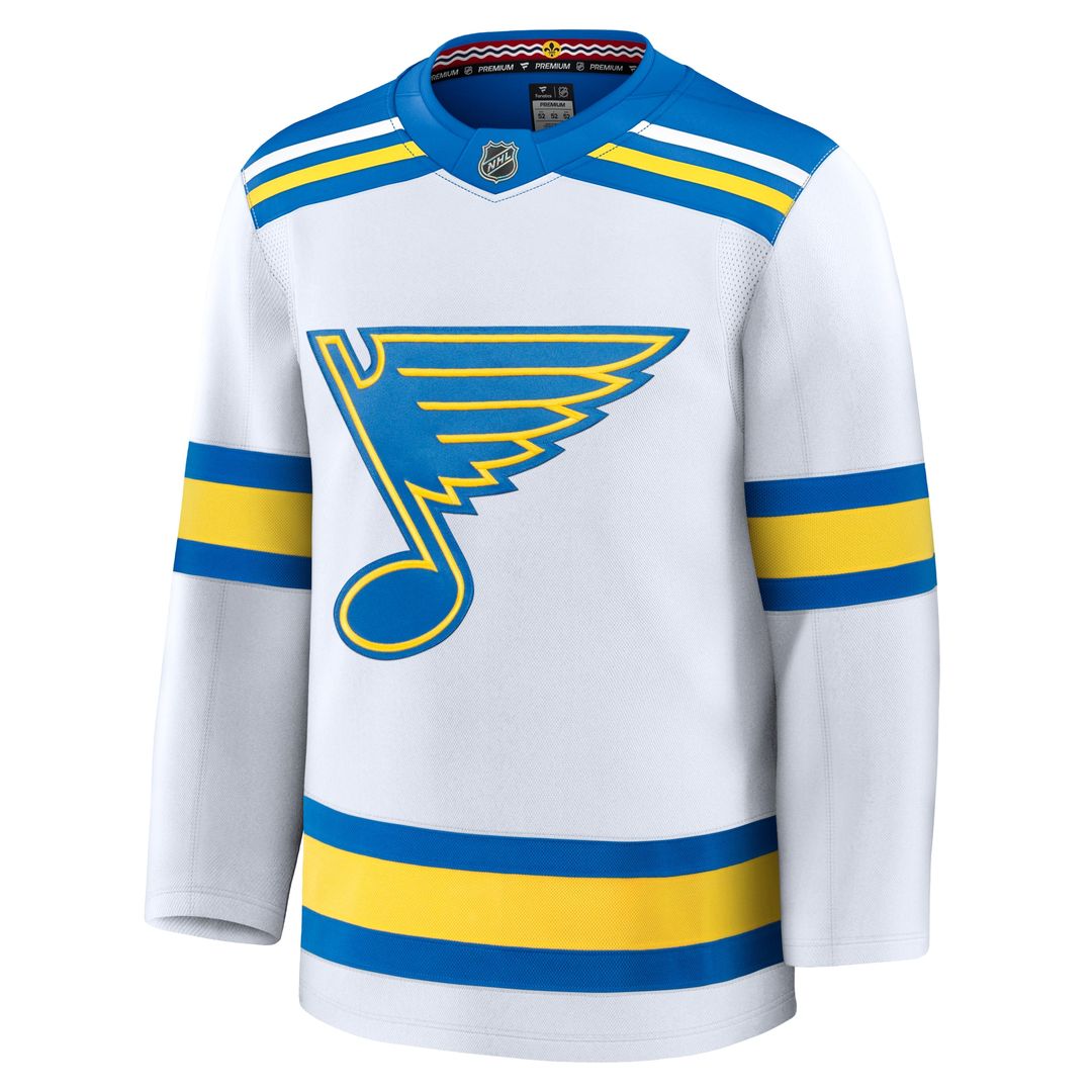 St. Louis Blues Fanatics Away Premium Jersey - White