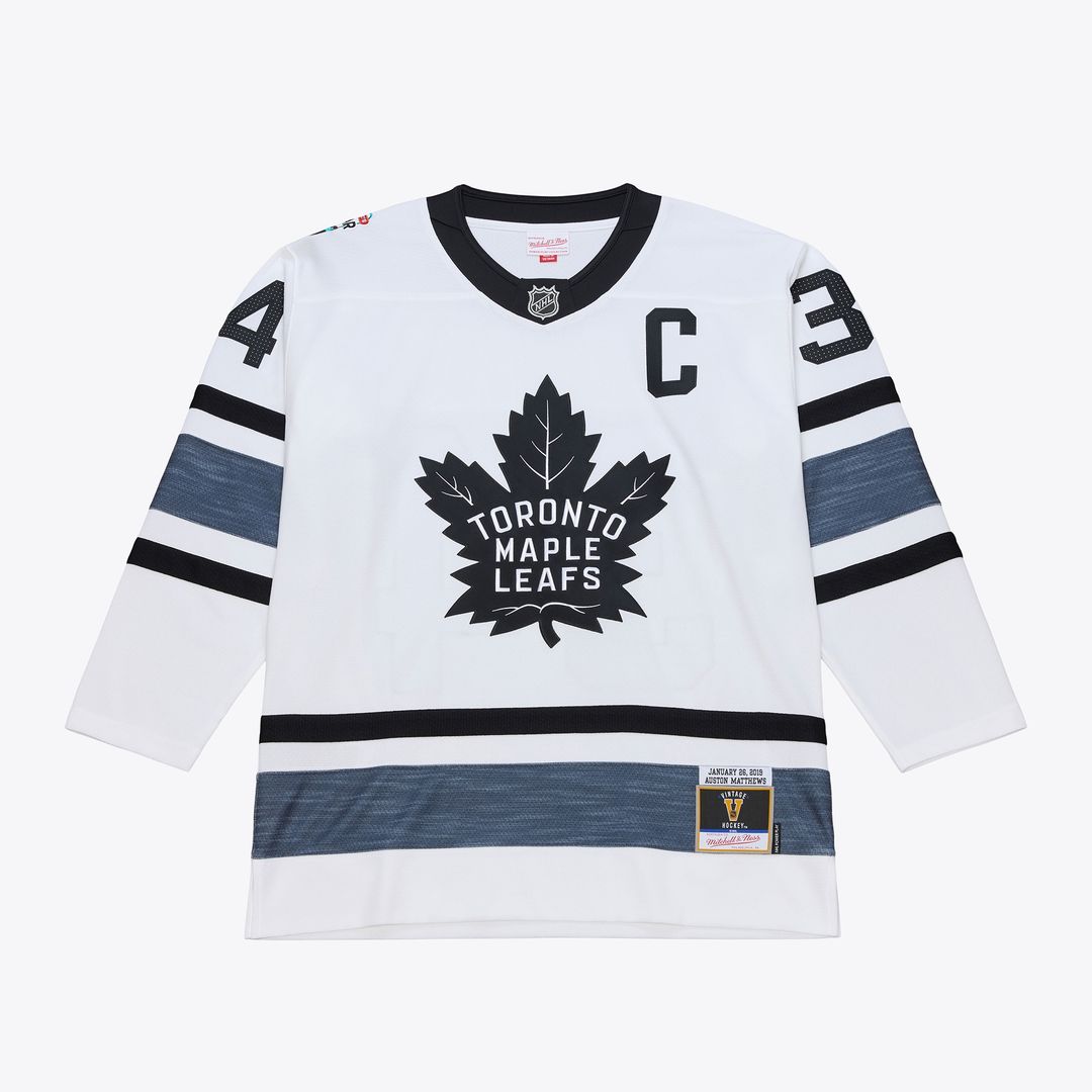 Auston Matthews Mitchell & Ness 2019 All-Star Game Power Play Jersey - White