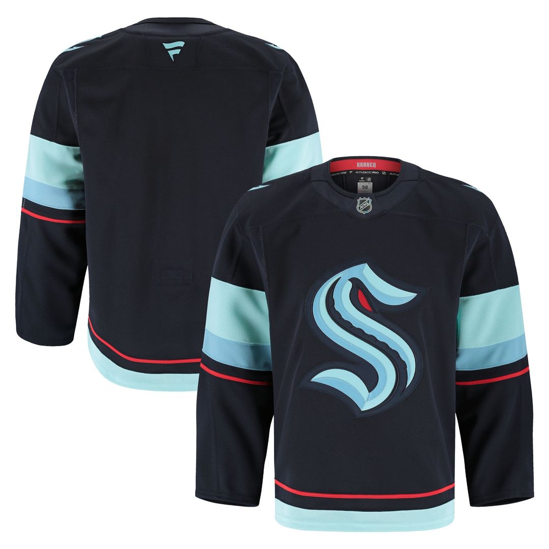 Seattle Kraken Fanatics Alternate Authentic Pro Jersey - Black