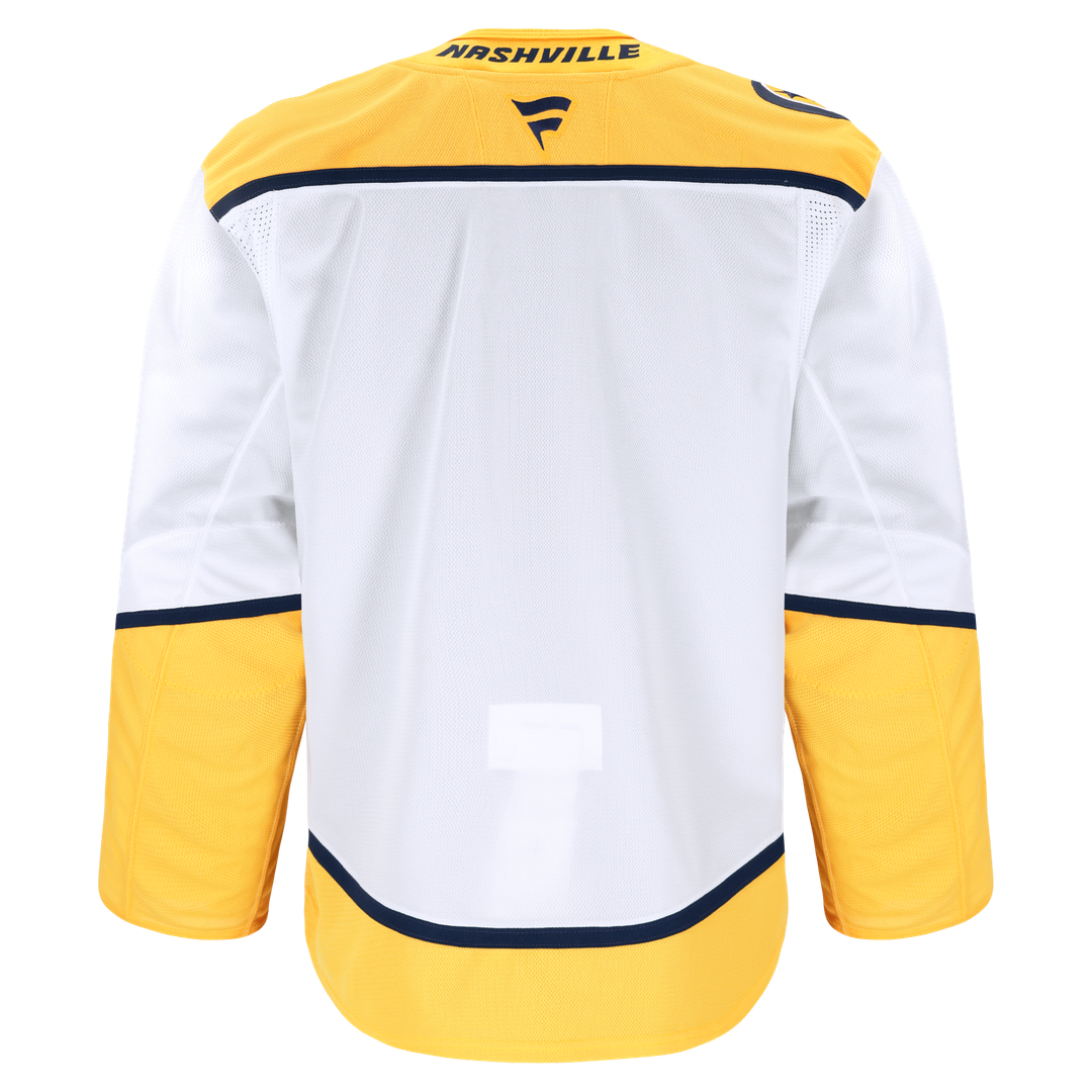 Nashville Predators Fanatics Away Authentic Pro Jersey - White