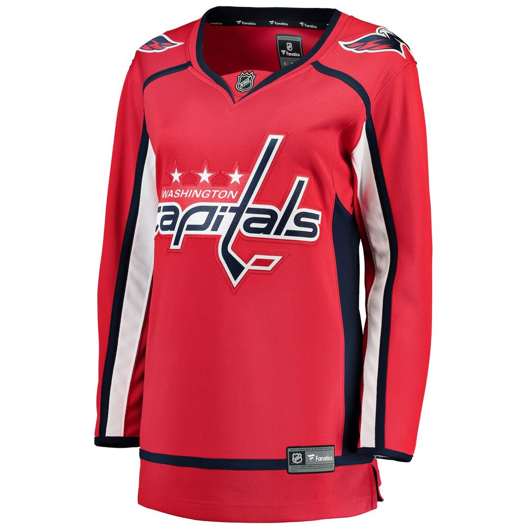 Washington Capitals Fanatics Women's Home Breakaway Jersey - Red