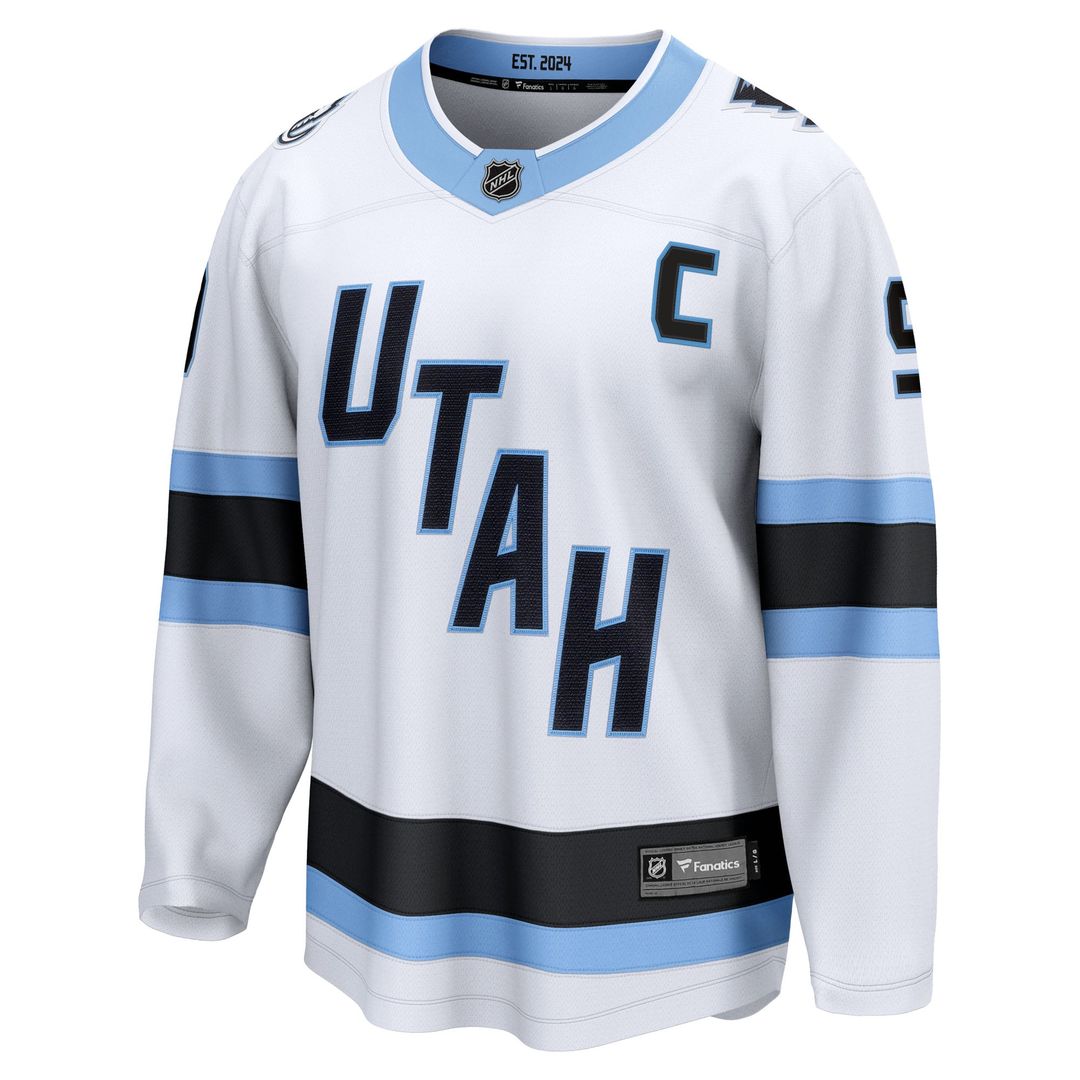 Clayton Keller Utah Mammoth Fanatics Away Breakaway Player Jersey - White