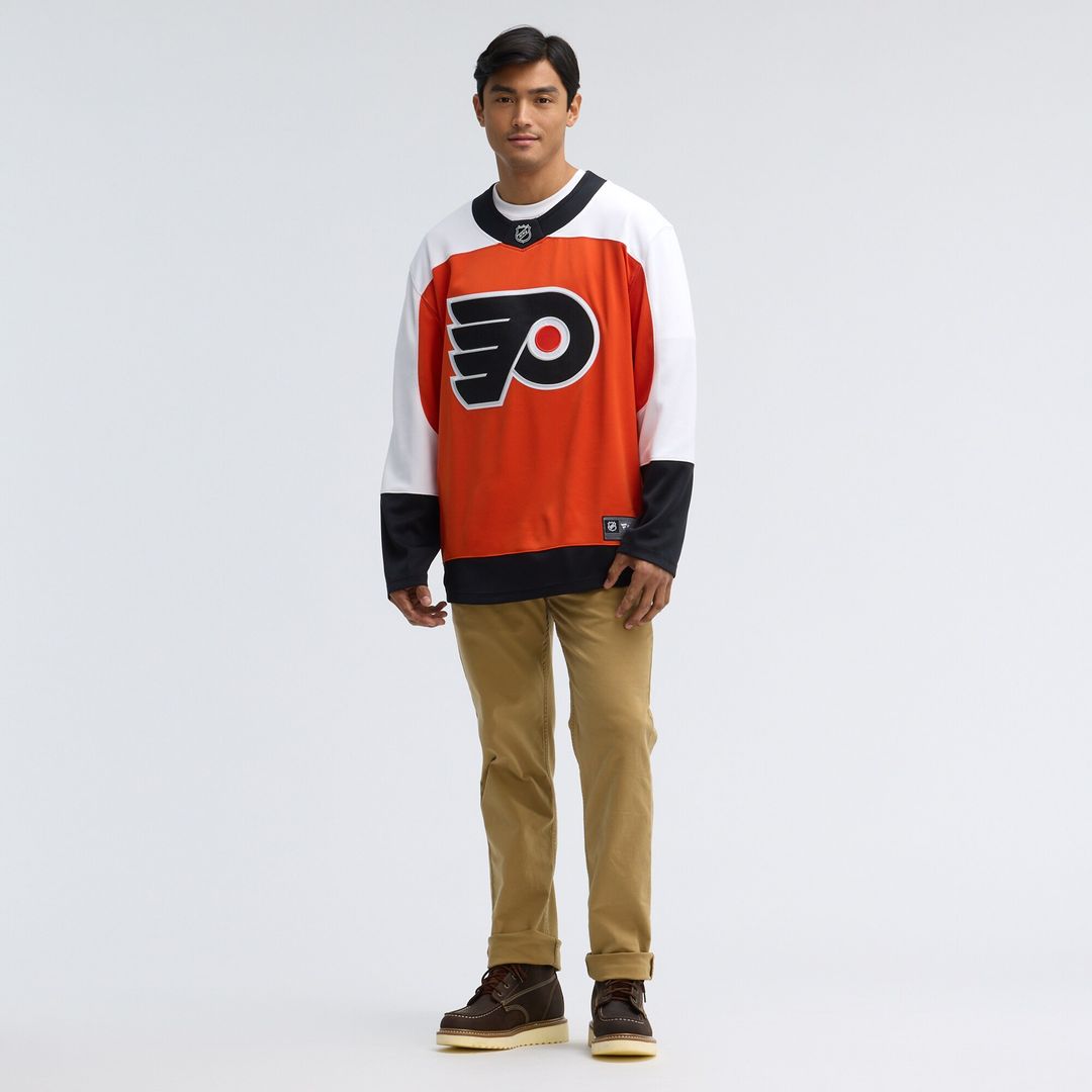 Philadelphia Flyers Fanatics Home Breakaway Jersey - Burnt Orange