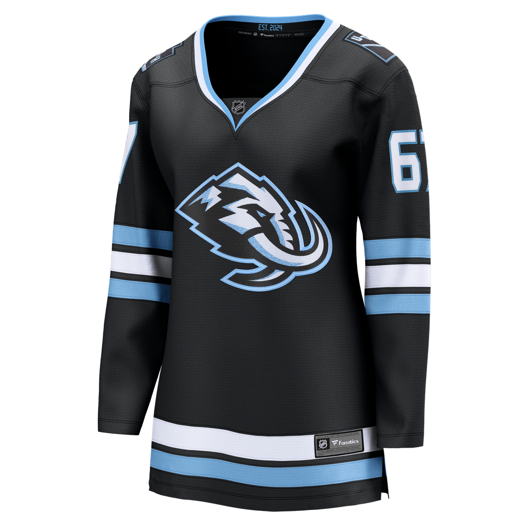 Lawson Crouse Utah Mammoth Fanatics Women's Home Breakaway Player Jersey - Black