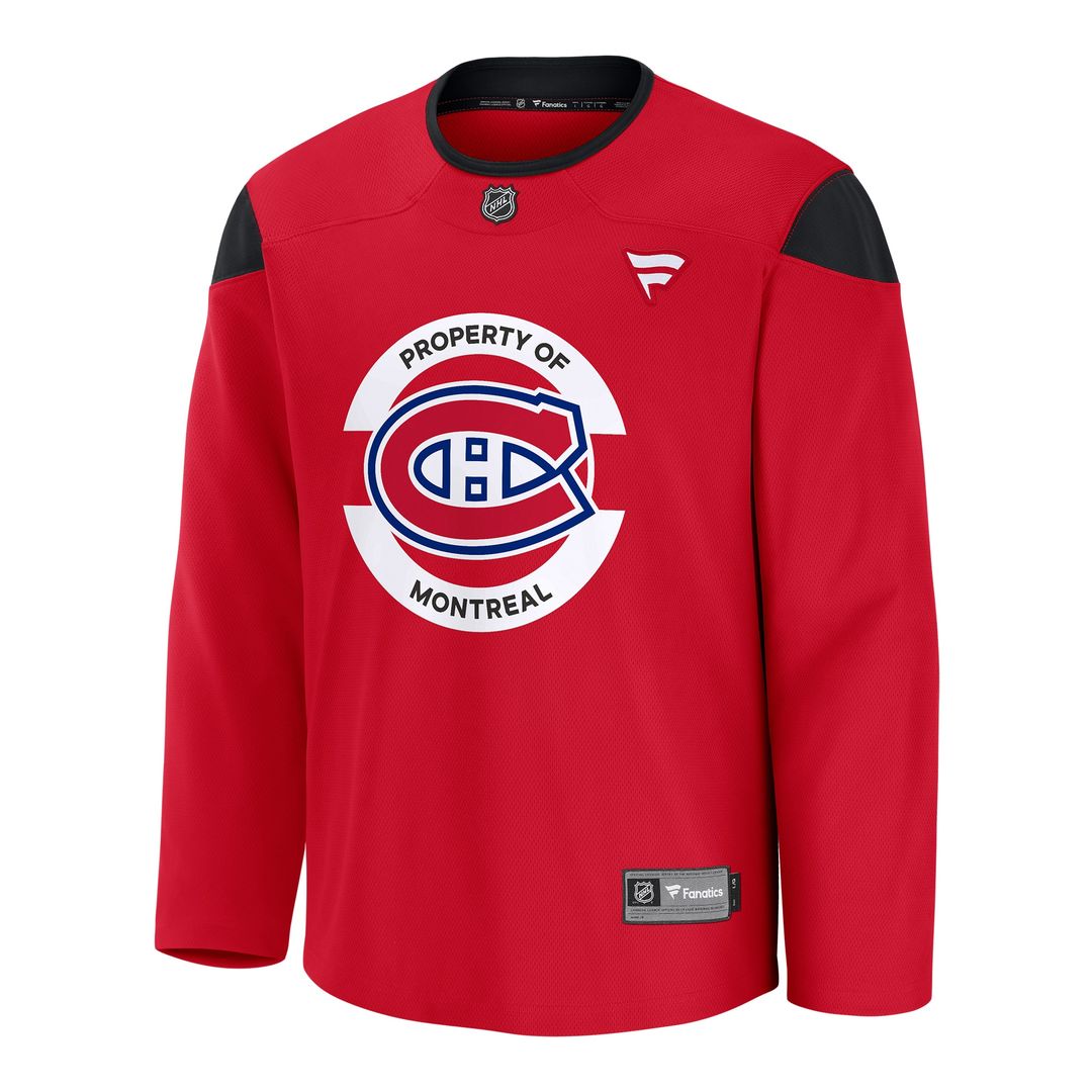 Montreal Canadiens Fanatics Practice Jersey - Red