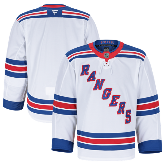 New York Rangers Fanatics Away Authentic Pro Jersey - White