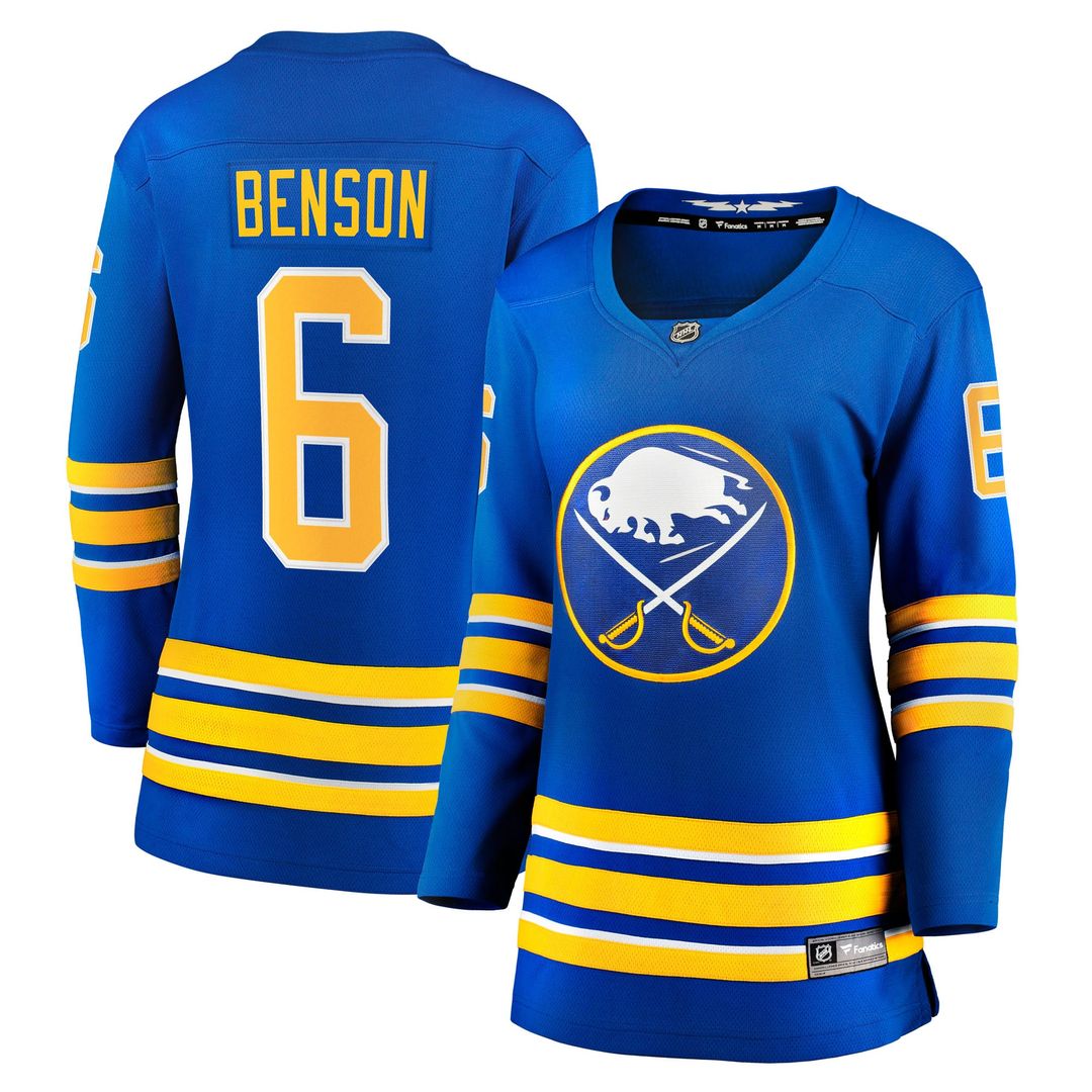 Zach Benson Buffalo Sabres Fanatics Women's Home Breakaway Jersey - Royal