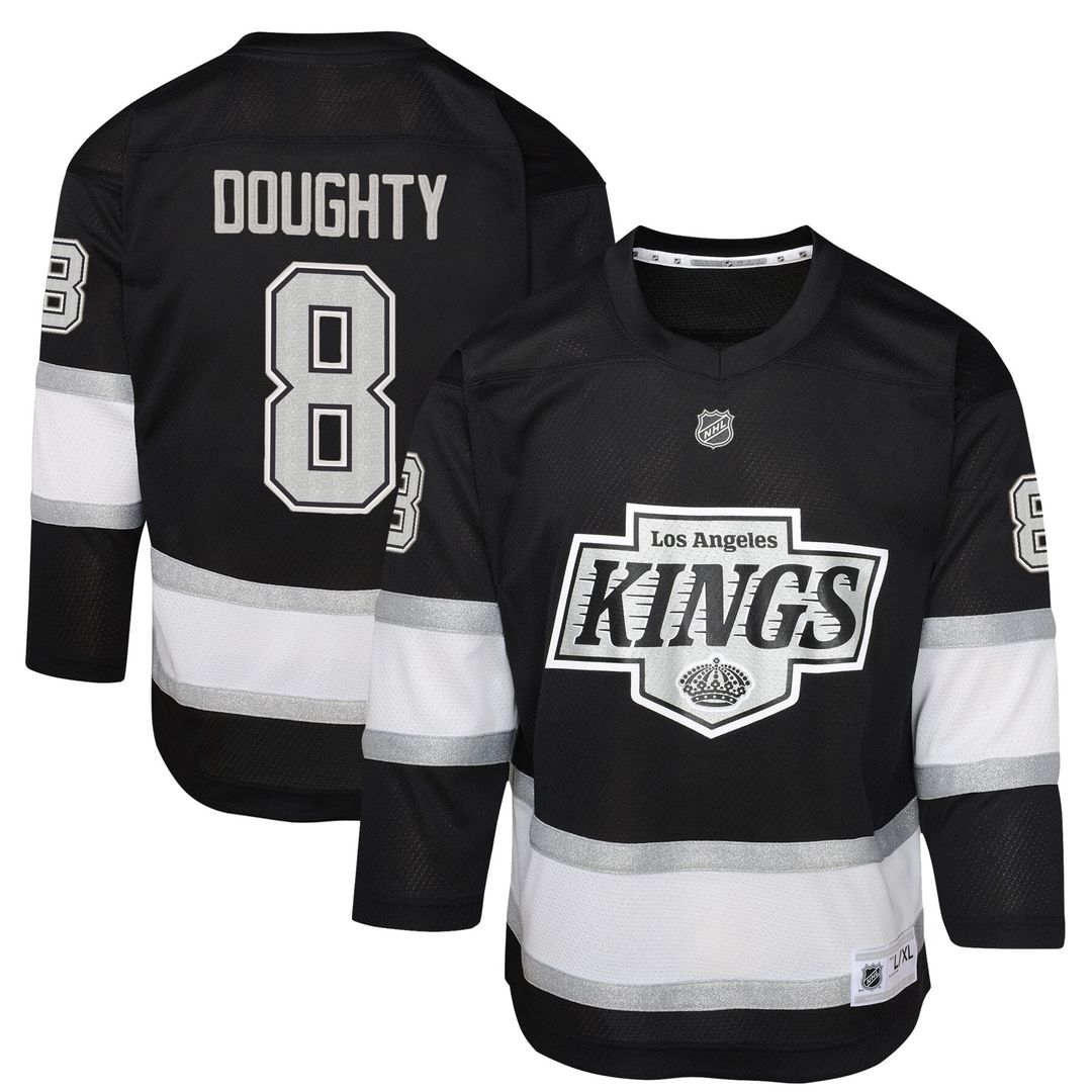 Drew Doughty Los Angeles Kings Outerstuff Youth Home Player Replica Jersey - Black