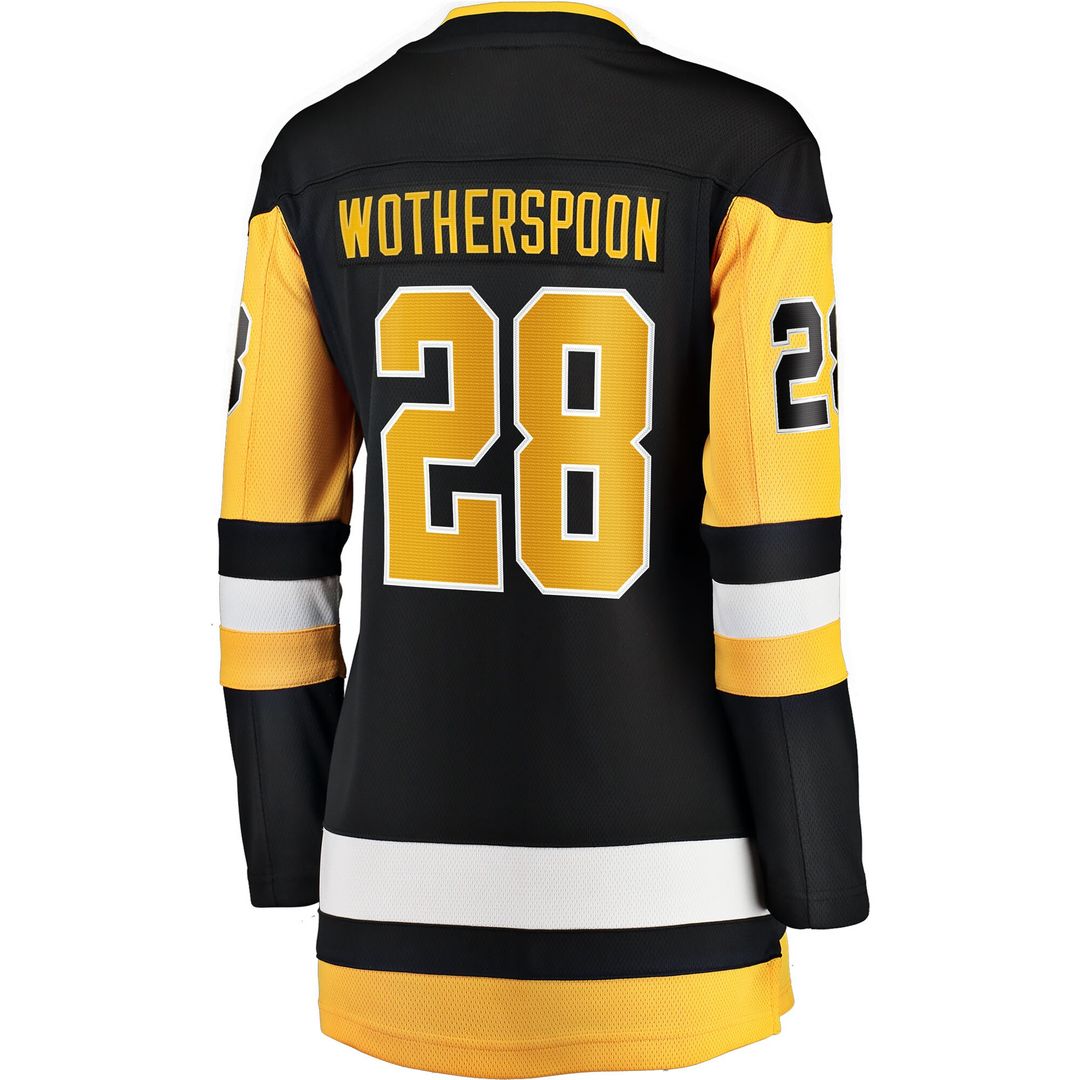 Parker Wotherspoon Pittsburgh Penguins Fanatics Women's Home Breakaway Jersey - Black