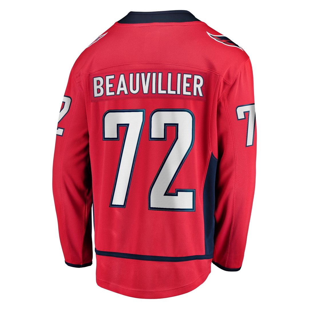 Anthony Beauvillier Washington Capitals Fanatics Home Breakaway Jersey - Red