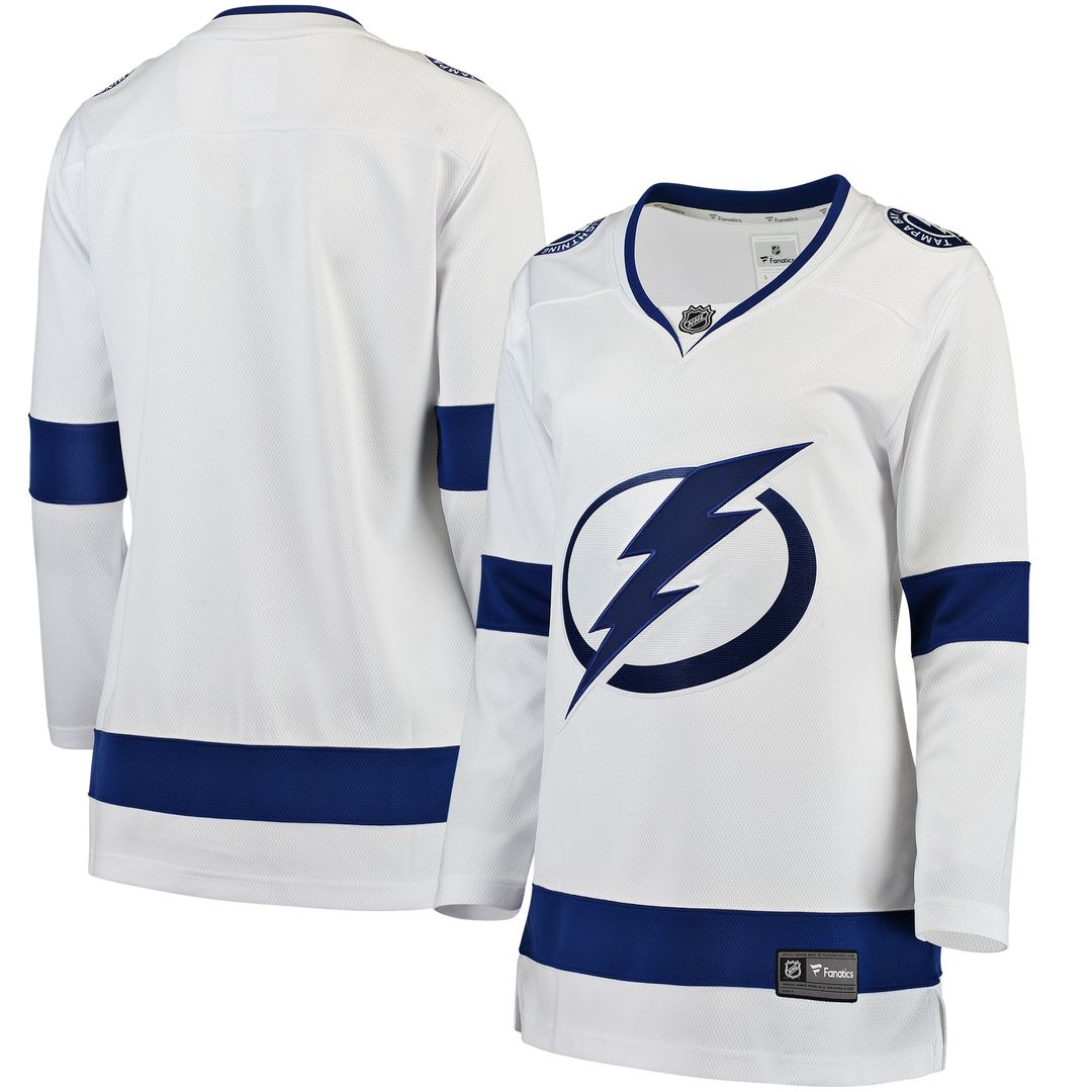 Tampa Bay Lightning Fanatics Women's Home Breakaway Jersey - Blue