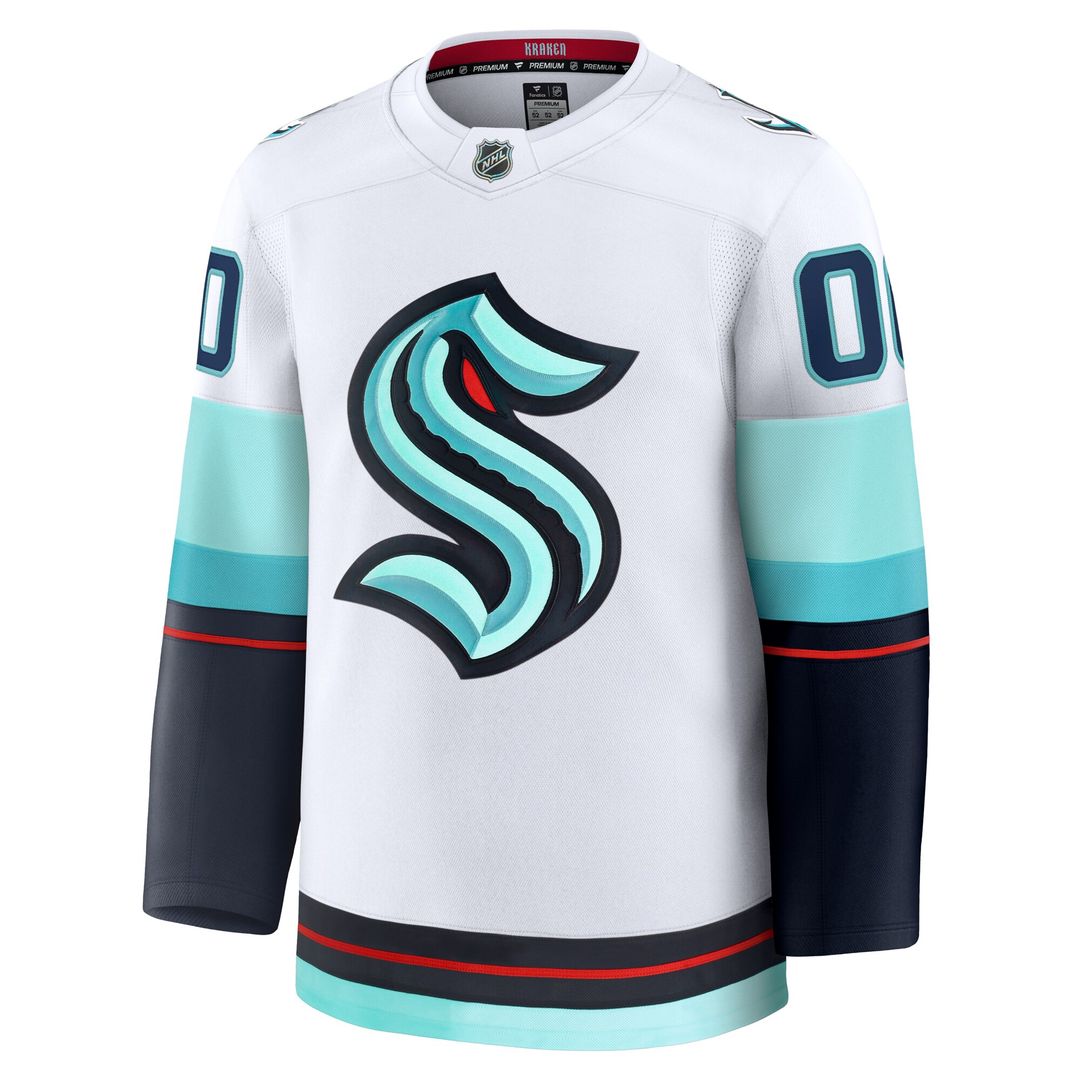 Seattle Kraken Fanatics Alternate Premium Custom Jersey - Black