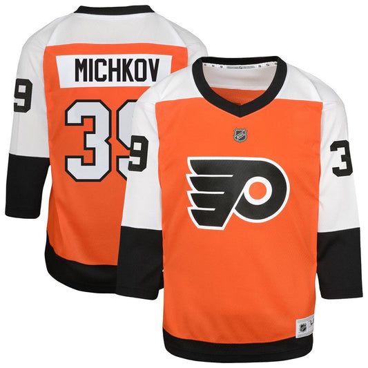Matvei Michkov Philadelphia Flyers Youth Home Player Replica Jersey - Orange
