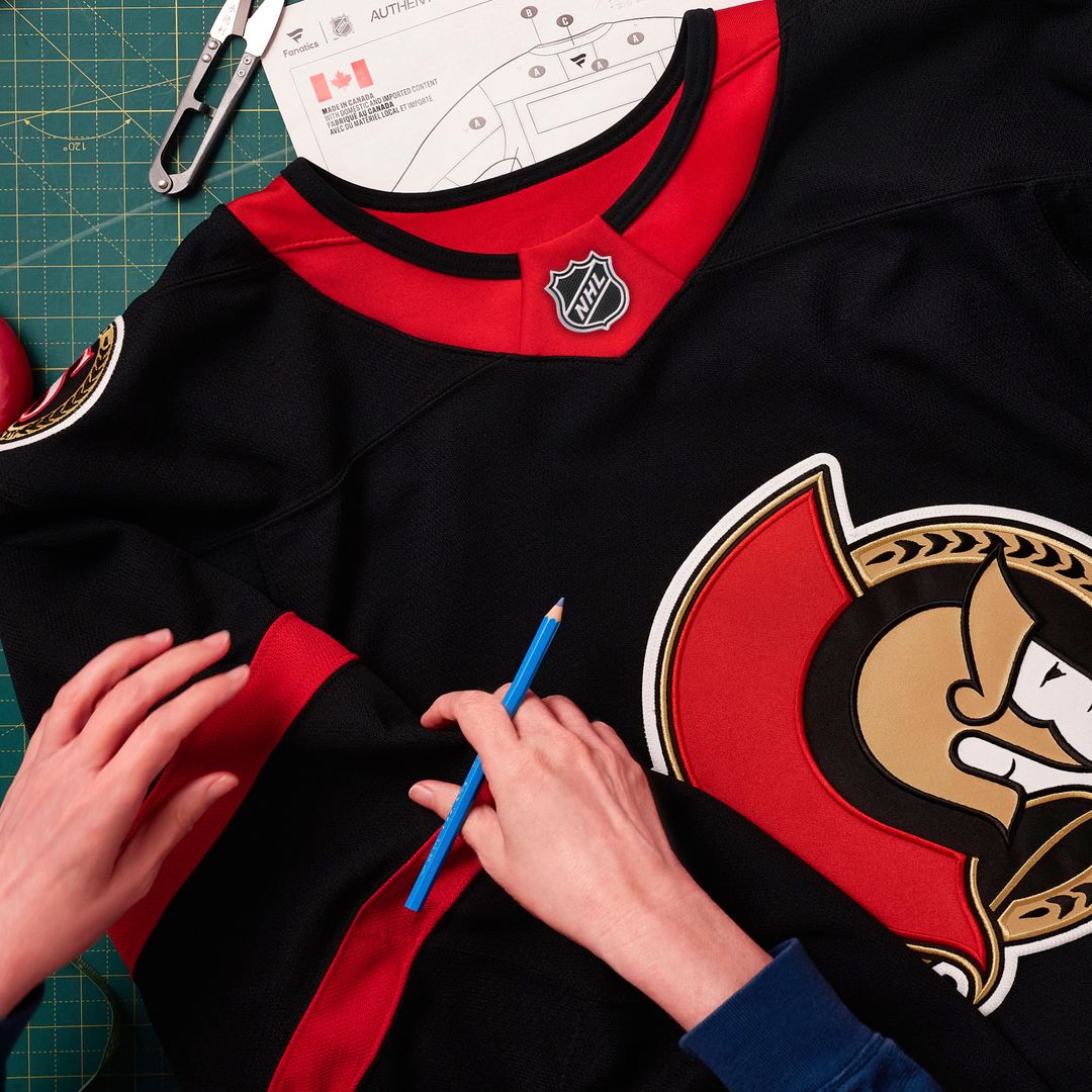 Ottawa Senators Fanatics Home Authentic Pro Custom Jersey - Black
