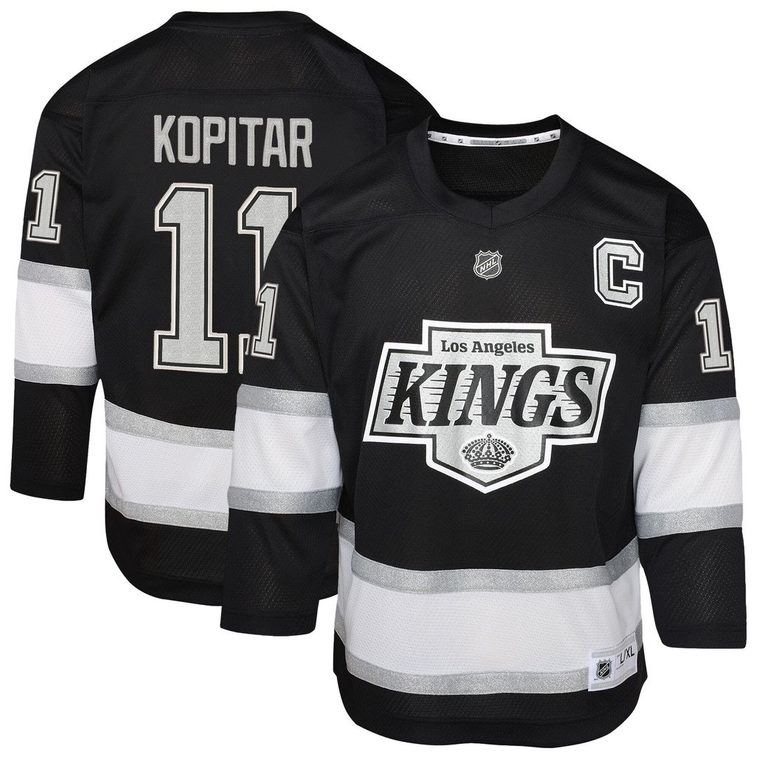 Anze Kopitar Los Angeles Kings Youth Player Replica Jersey - Black