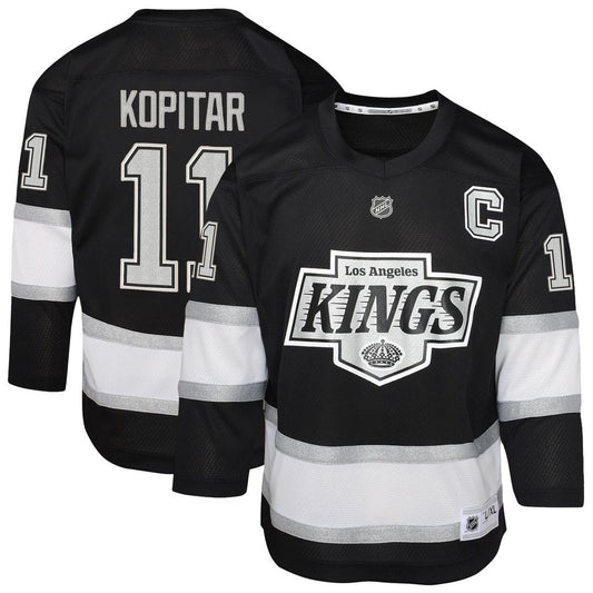 Anze Kopitar Los Angeles Kings Youth Player Replica Jersey - Black