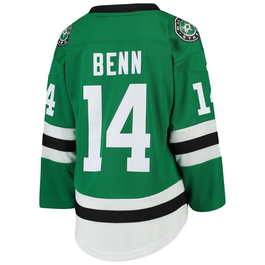 Jamie Benn Dallas Stars Youth Home Player Replica Jersey - Kelly Green