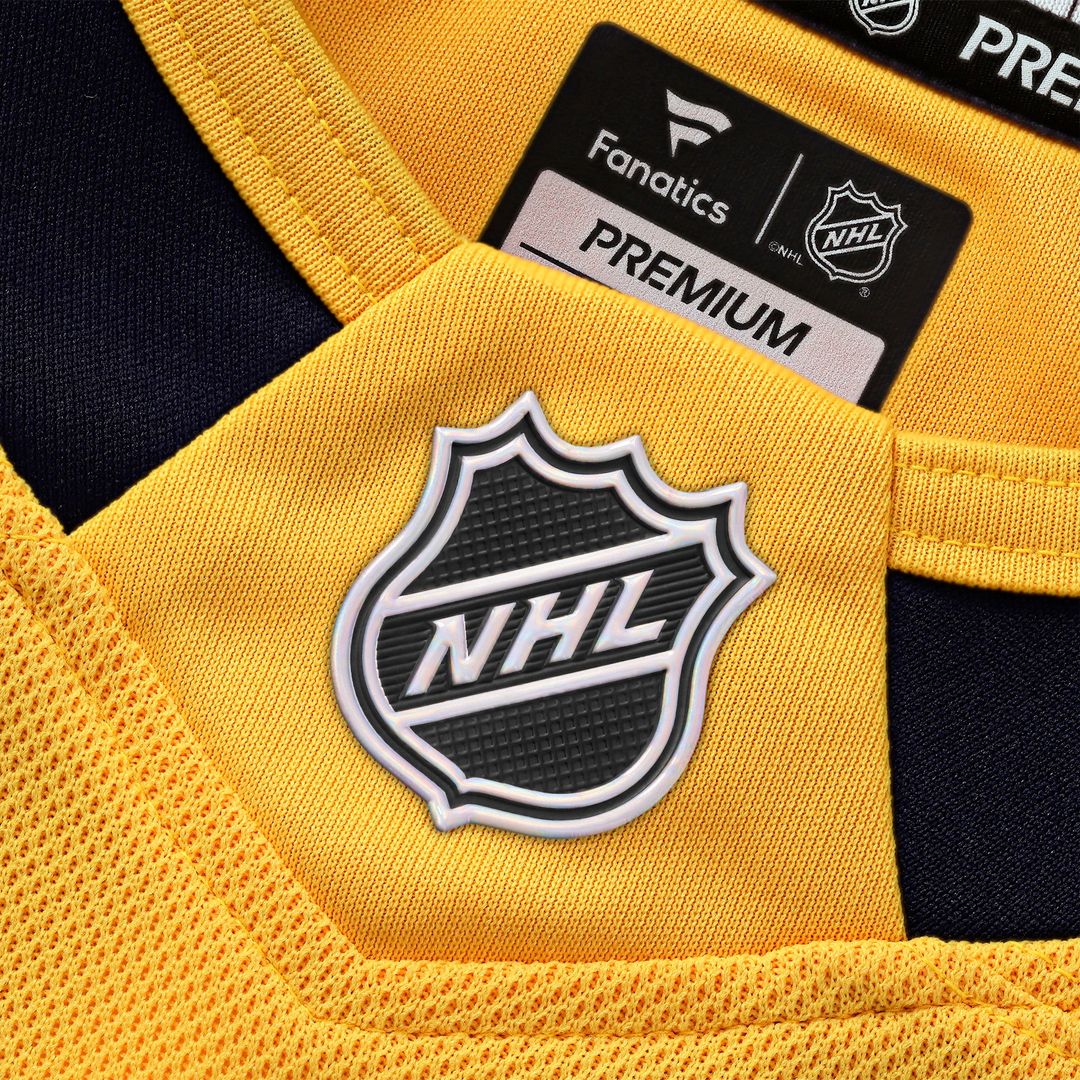Nashville Predators Fanatics Away Premium Custom Jersey - White