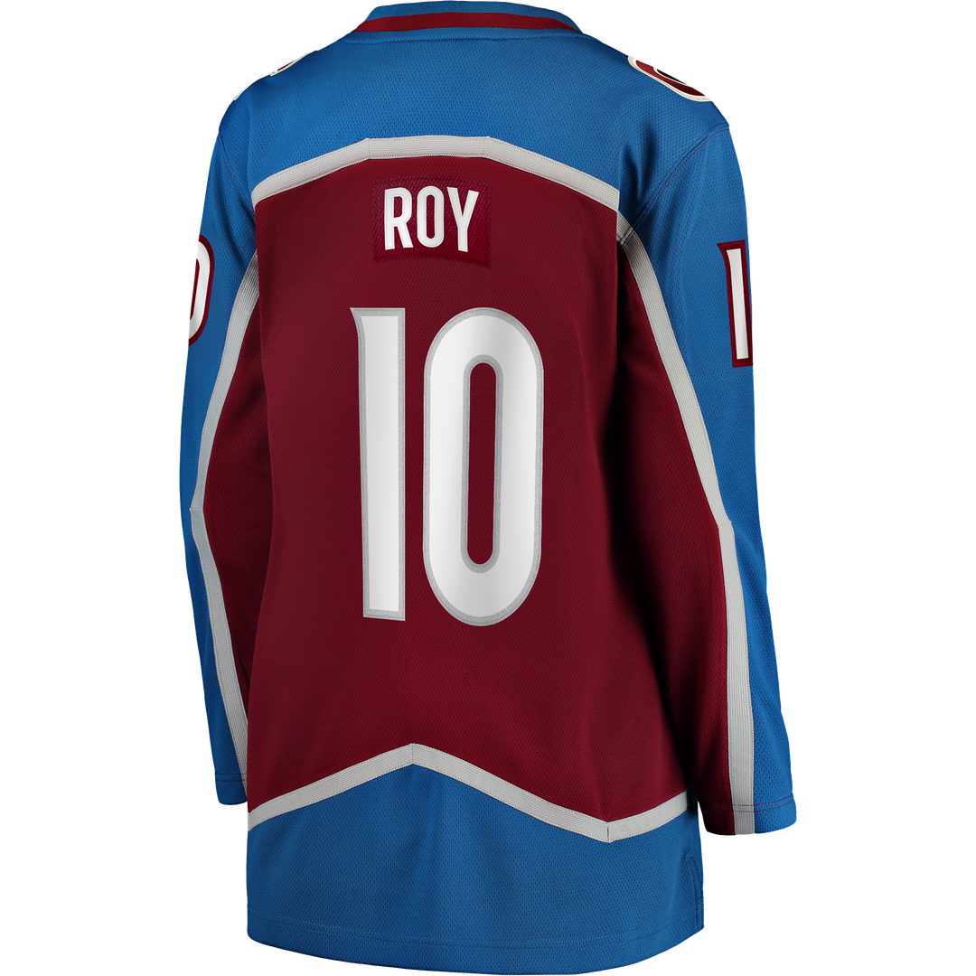 Nicolas Roy Colorado Avalanche Fanatics Women's Home Breakaway Jersey - Burgundy