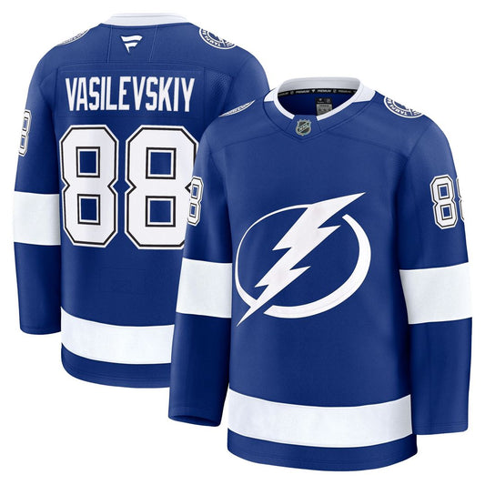 Andrei Vasilevskiy Tampa Bay Lightning Fanatics Home Premium Jersey - Blue