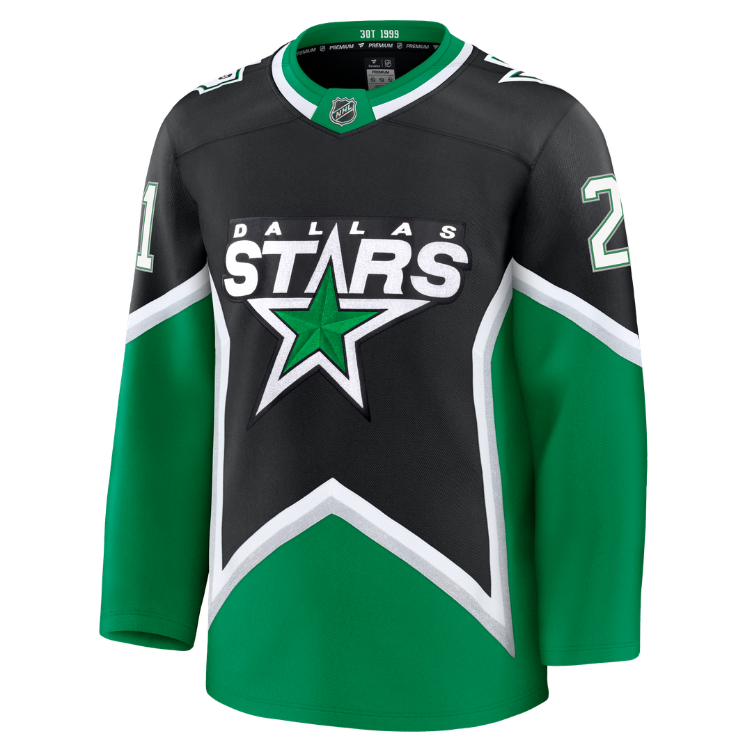 Jason Robertson Dallas Stars Fanatics Alternate Premium Jersey - Black