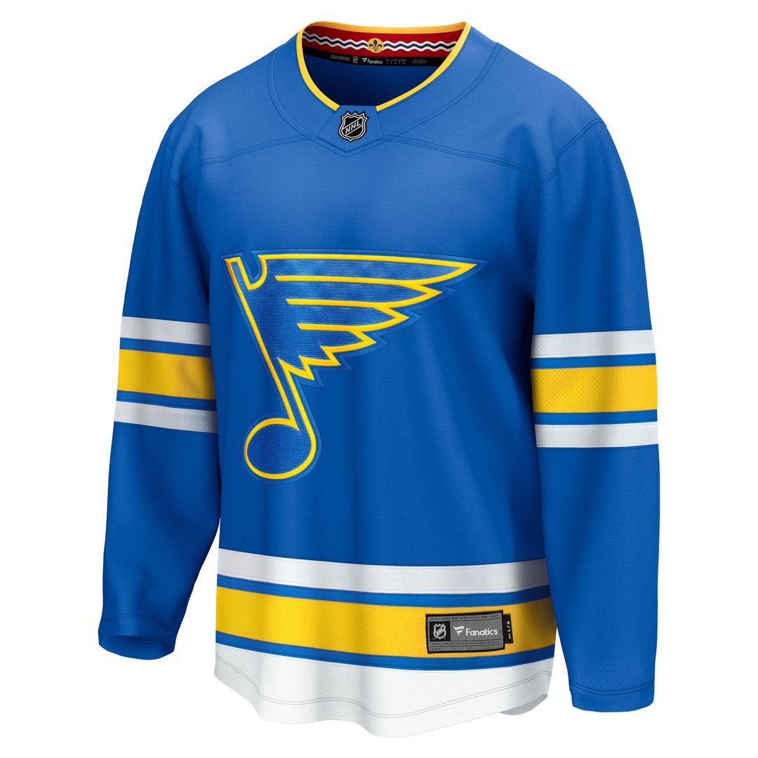St. Louis Blues Fanatics Home Breakaway Jersey - Blue